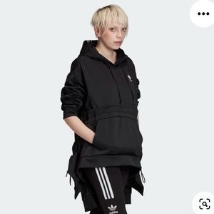 Adidas J Koo Black Hoodie Size Small